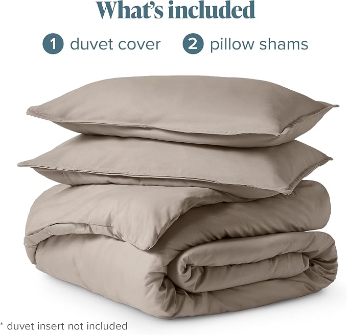 Bare Home Bedding Duvet Cover California King Size - Image 9