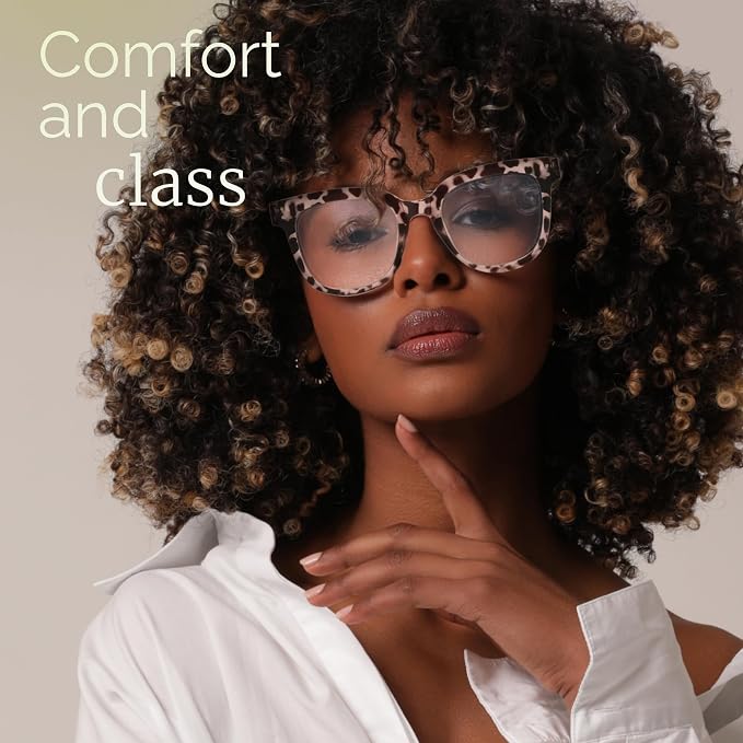 miyya Blue Light Glasses for Women & Men – Oversized UV & Blue Light Blocker - Image 5