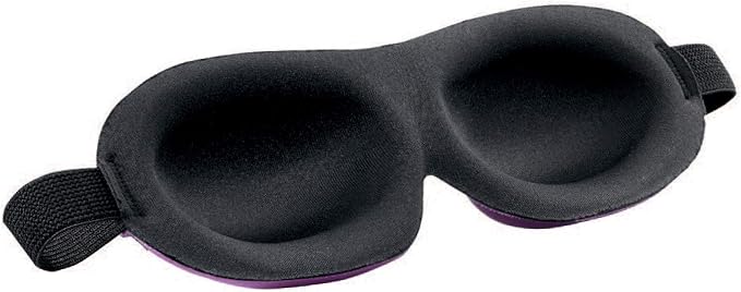 Bucky Ultralight Comfortable Contoured Travel and Sleep Eye Mask, Strawberry - Image 4
