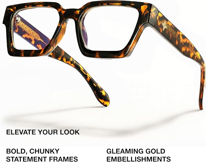 livho Oversized Eyewear Frame for Woman and Men - Image 6