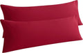 NTBAY Body Pillow Cases Set, 2 Pack Brushed Microfiber 20x54 Inches, Stain by NTBAY