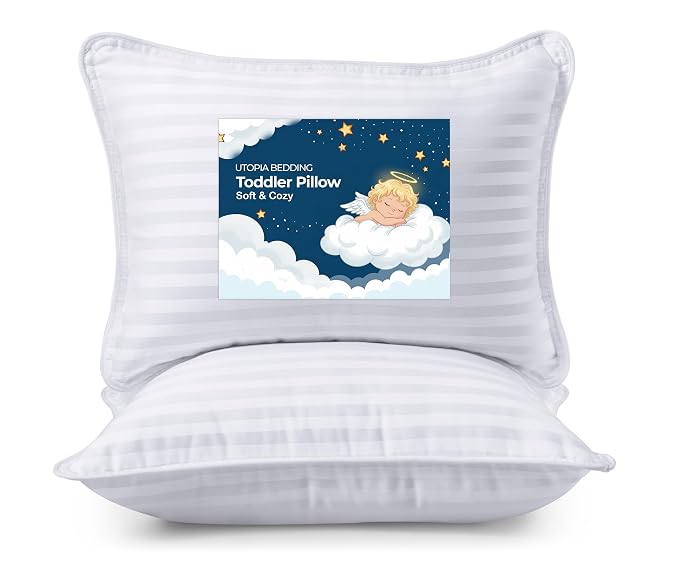 Utopia Bedding Toddler Pillow, 13x18 Pillows by UTOPIABEDDING