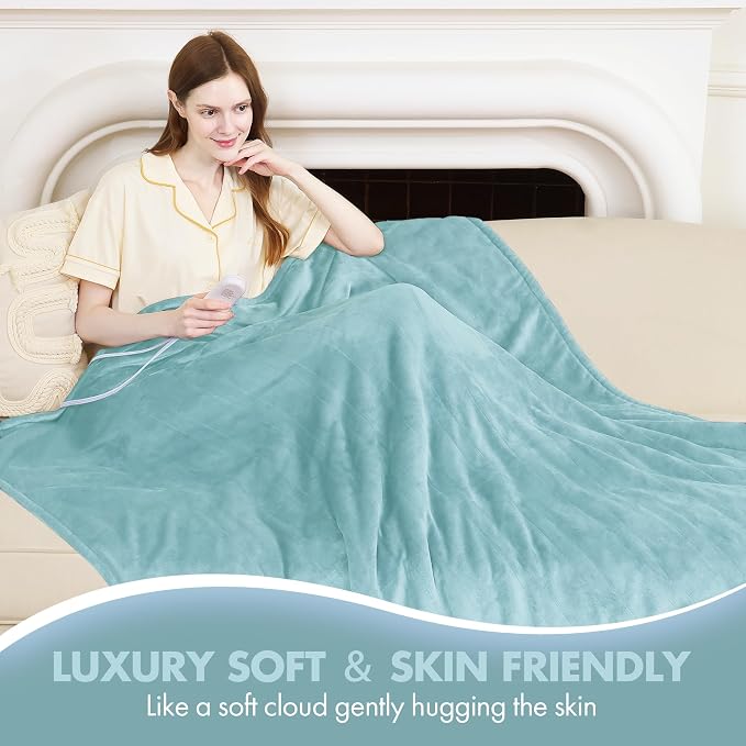 Full Size Heated Blanket 72" x 84" - Image 4