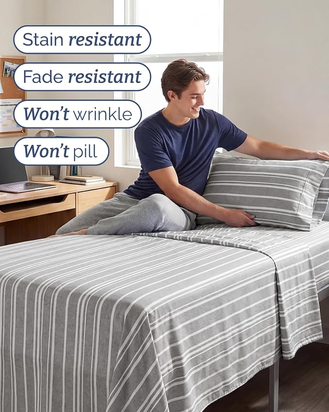 Twin XL Size 3 Piece Sheet Set - Image 5