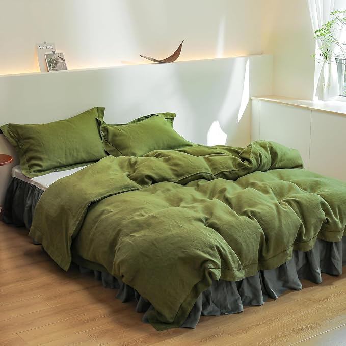 Simple&Opulence 100% Linen Duvet Cover Set - Image 5
