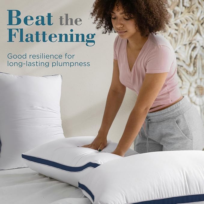 viewstar Bed Pillows Queen Sizes Set of 2, Hotel Quality Cooling Down - Image 3