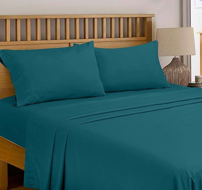 Royale Linens 300 Thread Count 100% Long Staple Combed Cotton Flat Sheet - Image 7