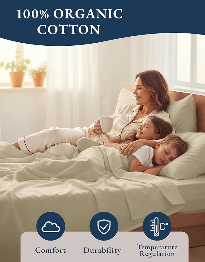 LANE LINEN RV Queen Sheets Set - Image 6