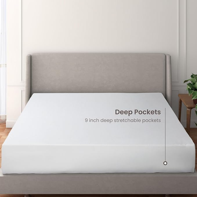 Bioweaves Organic Waterproof Mattress Protector – GOTS Certified Organic Cotton - Image 5