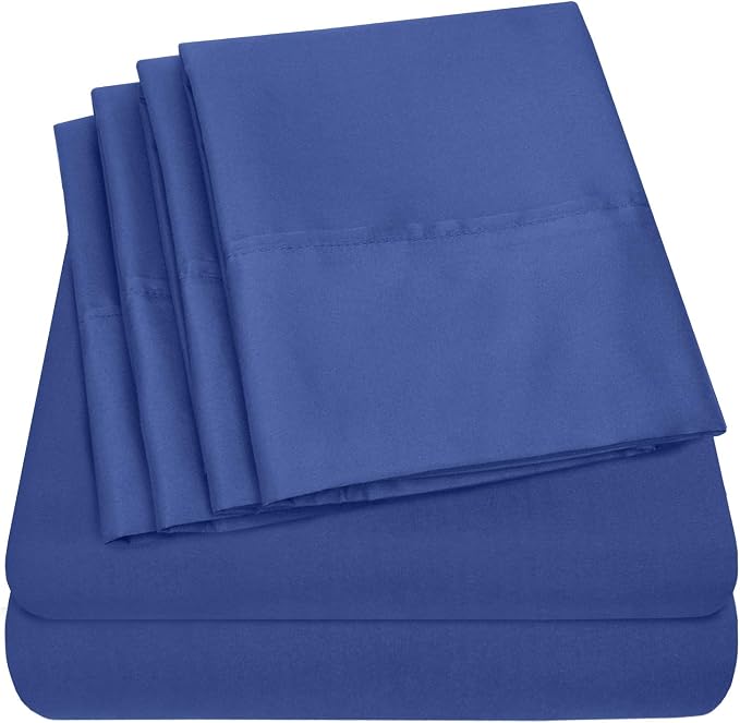 Cal King Size Bed Sheets by SweetHomeCollection