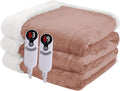 Heated Blanket Electric Blanket Queen Size 84''x90'' by Minervada