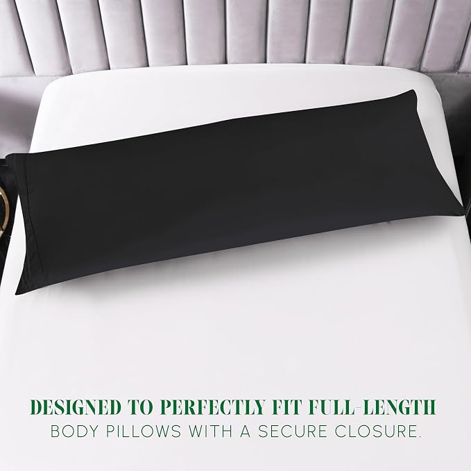 Elegant Comfort Luxury Ultra-Soft 1-Piece Body Pillowcase - Image 3