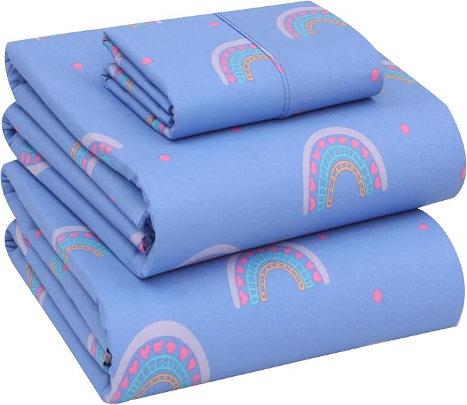 RUVANTI 100% Cotton Sheets – Twin XL Size Percale Bedding, Cooling & Breathable by Ruvanti