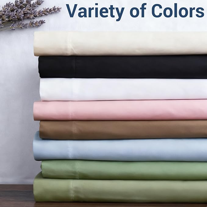 Twin Flat Sheet Only, 1 Pack Top Bed Sheets, Soft Breathable Brushed Microfiber - Image 6