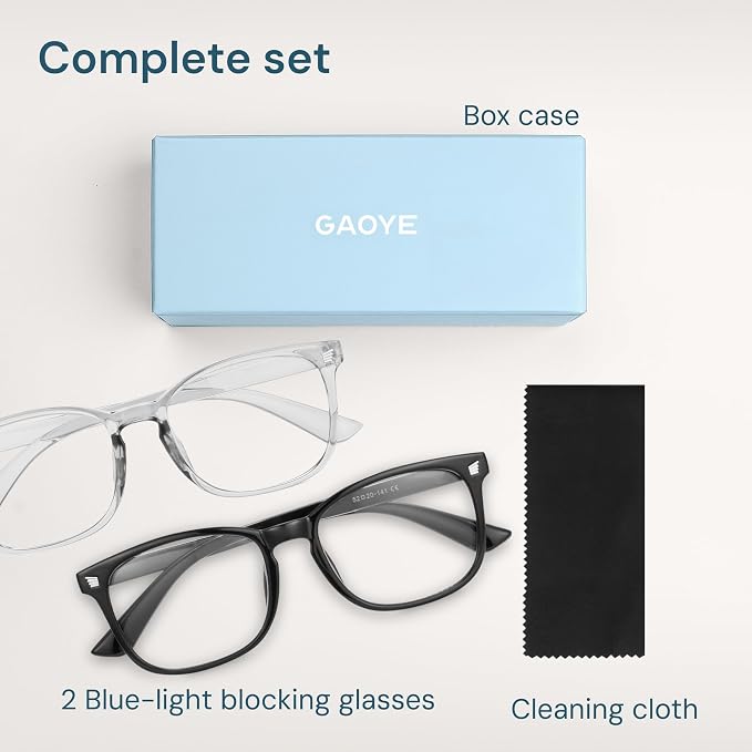 Gaoye Blue Light Glasses for Computer & Gaming - Image 7