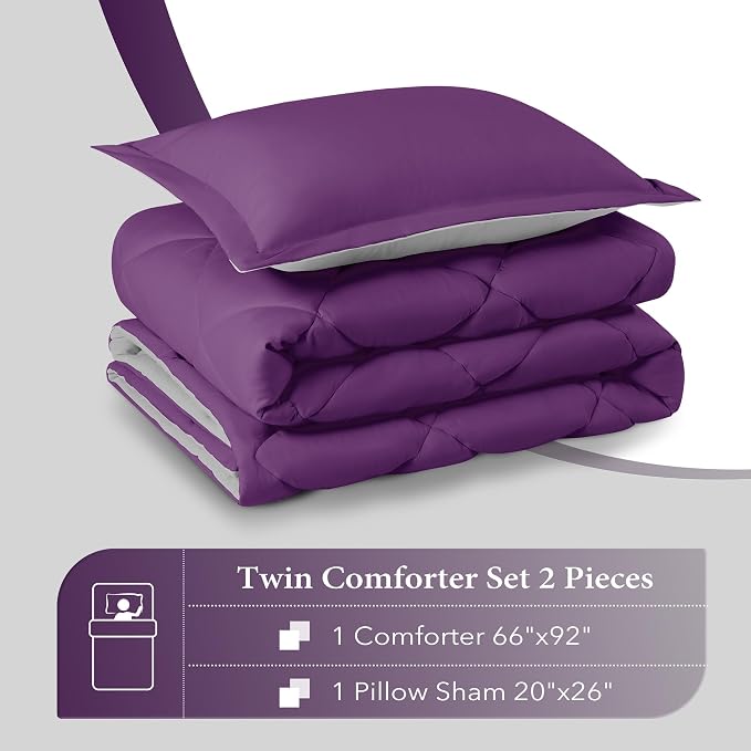 downluxe Twin Comforter Set - Image 6