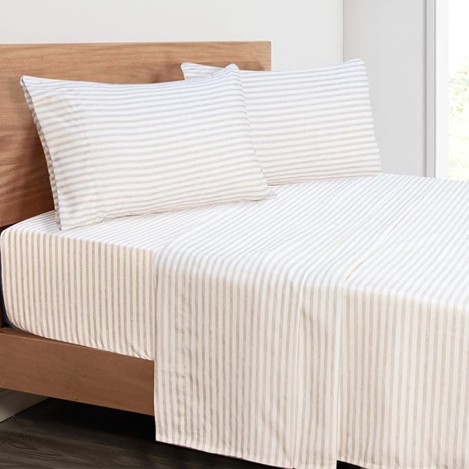 Mejoroom Striped Full Size Sheets by Mejoroom