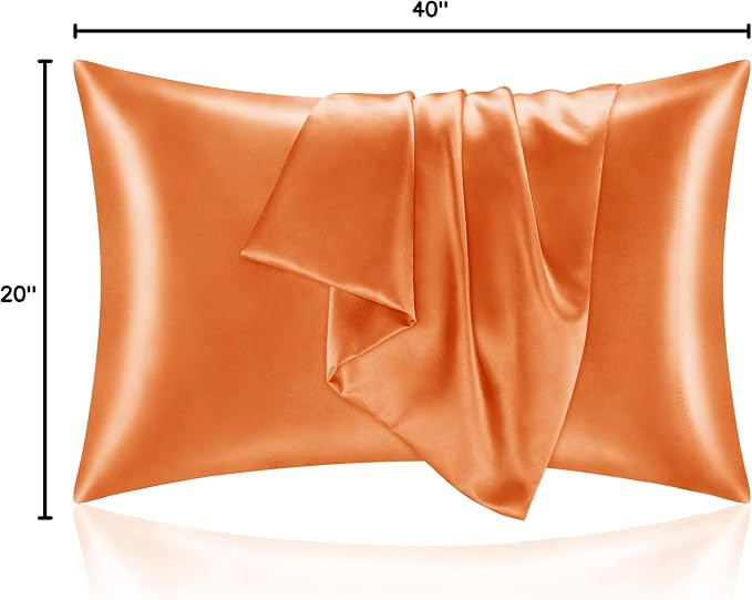 BEDELITE Satin Pillowcase for Hair and Skin, Super Soft and Cooling Similar to - Image 9
