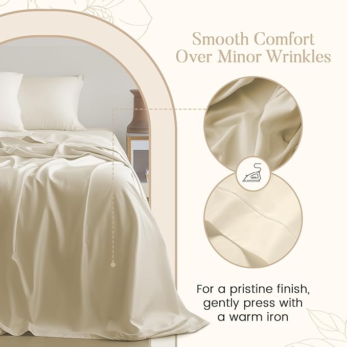 800TC Egyptian Cotton Bedding Sheets & Pillowcases - Image 6