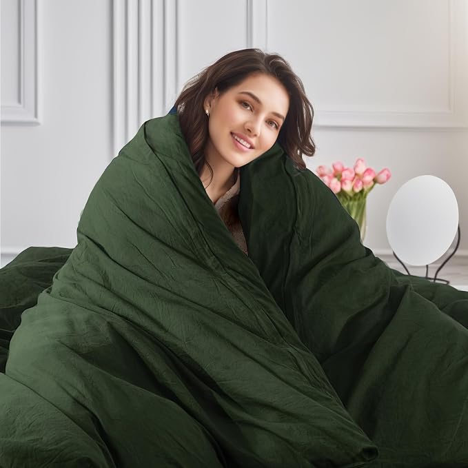 NEXHOME PRO King Duvet Cover Set – 100% Certified Organic Cotton - Image 6