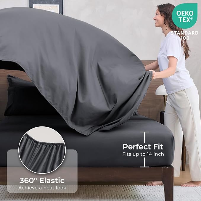 HEVUMYI California King Comforter Set - Image 5