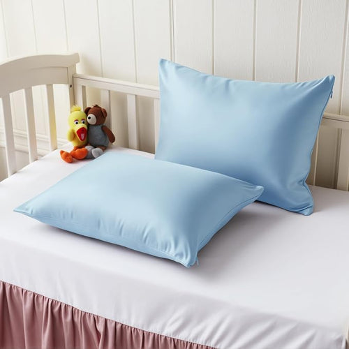 2 Pack Cooling Toddler Pillow Cases, Viscose Derived from Bamboo Small Pillow - Image 2