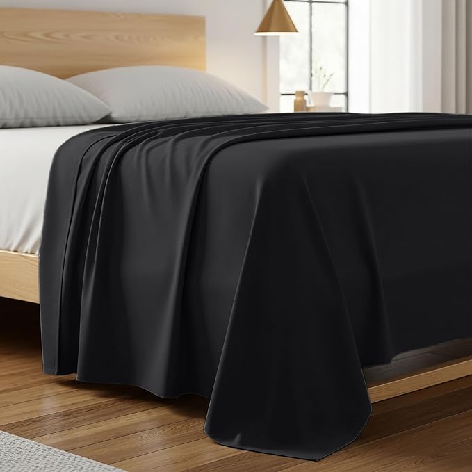 Mellanni California King Size Flat Sheet by Mellanni