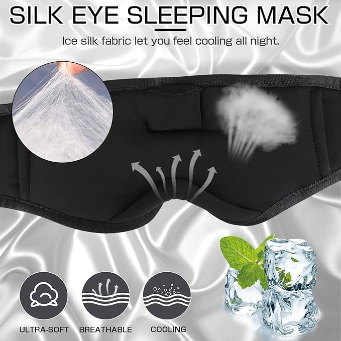 Sleep Headphones Sleep Mask - Image 2