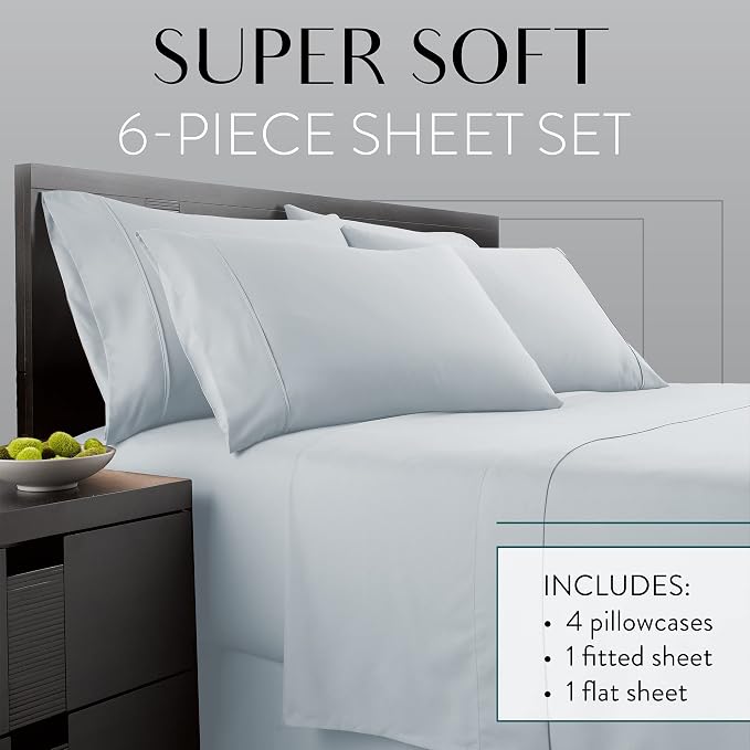 Danjor Linens Bed Sheet Set Full Size - Image 2