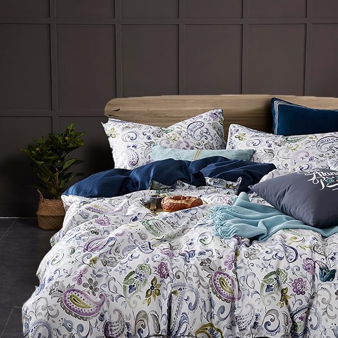 Cupocupa Duvet Cover Set;Duvet Cover Full Bedding Set Fluffy Boho Duvet Cover - Image 2