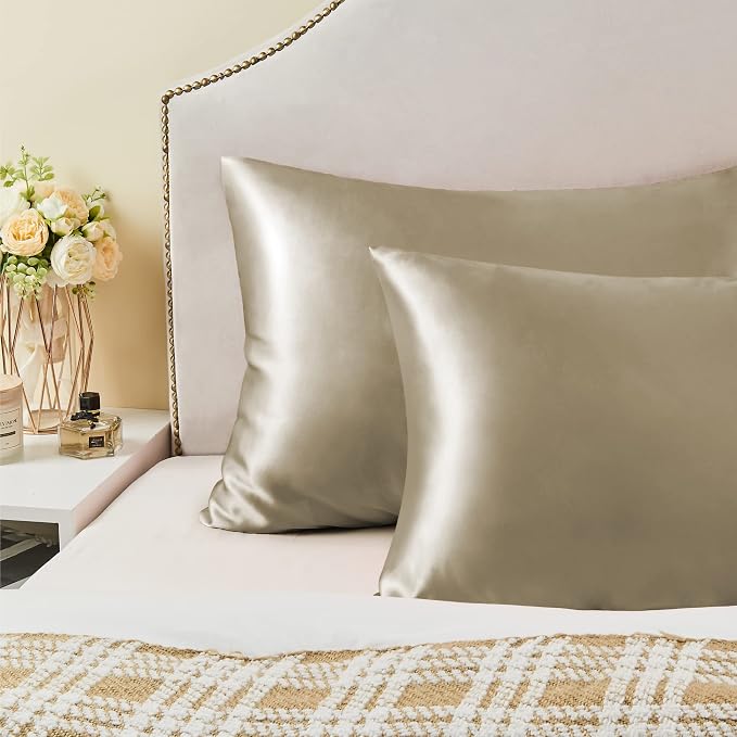 BEDELITE Satin Pillowcase for Hair and Skin, Super Soft and Cooling Similar to - Image 7