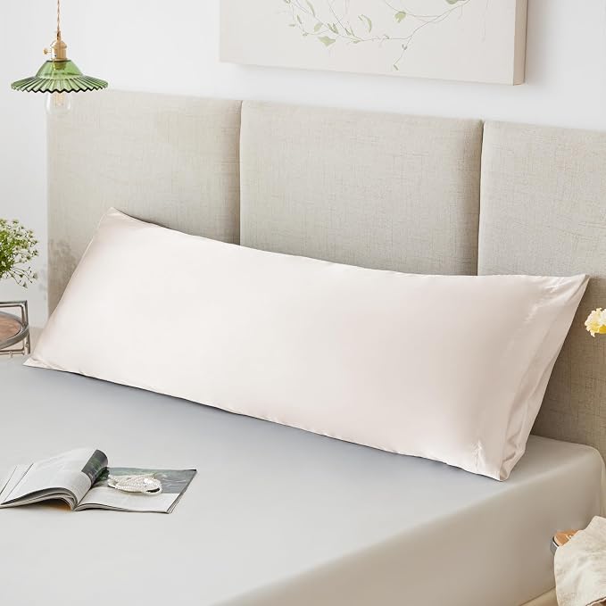 Love's cabin Satin Body Pillowcase 20x54, Cooling Pillow Cover - Image 7