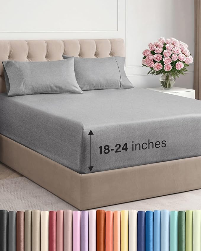 Extra Deep Cal King Sheet Set by CGKUnlimited