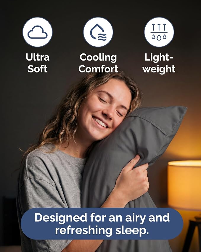 Lightweight 4 Piece Bed Sheet Set Queen Size - Image 3