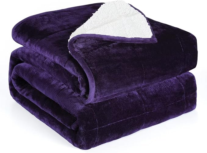 Alomidds Weighted Blanket Queen Size 15lbs 60 x 80 inches, Adult Weighted by Alomidds
