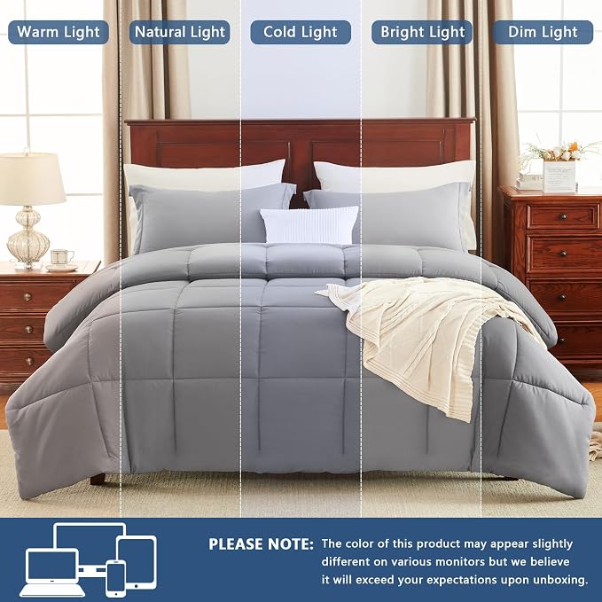 CozyLux Queen Comforter Set - Image 5