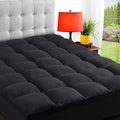 ELEMUSE Full XL Black Mattress Topper by ELEMUSE