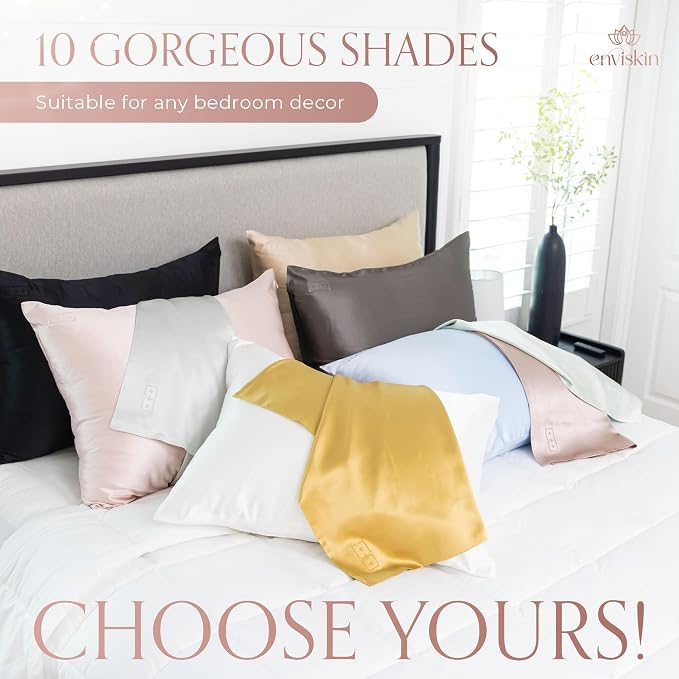 100% Mulberry Silk Pillowcase Infused - Image 6