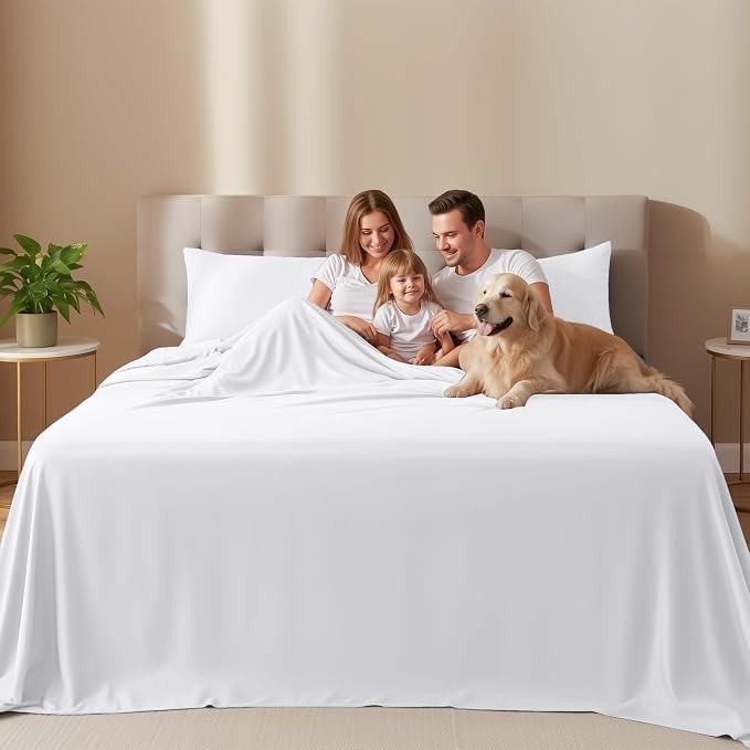 Utopia Bedding Queen Size Sheet Set – 4 Piece Bed Sheets, Soft and Breathable - Image 2