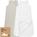 2-Pack Organic Baby Sleep Sacks, 100% Cotton by KeaBabies