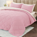 MUXHOMO 7 Pieces Full Comforter Set, Reversible Bed in a Bag Full Size by MUXHOMO