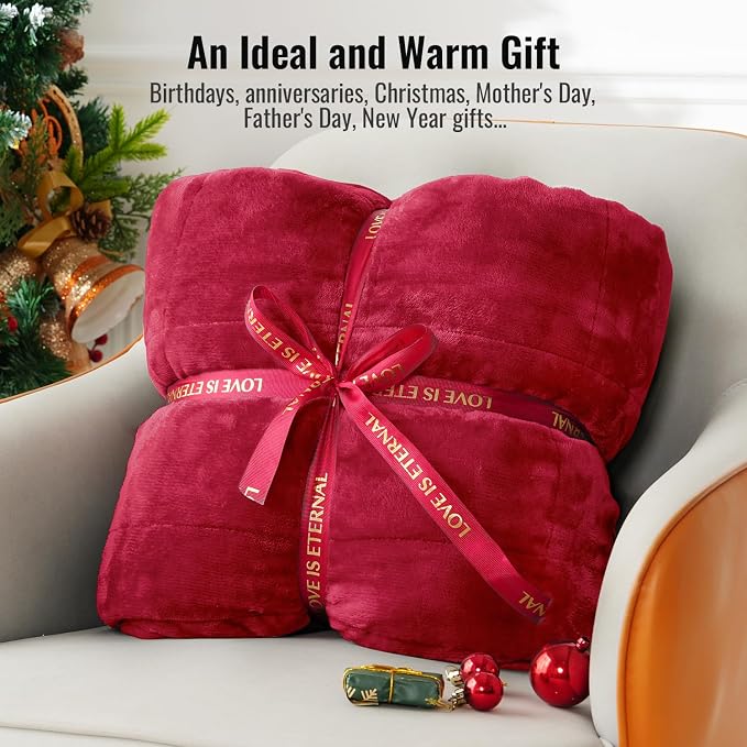 Uttermara Weighted Blankets for Adults Full Size, 15lbs 48x72 inches Blanket - Image 5