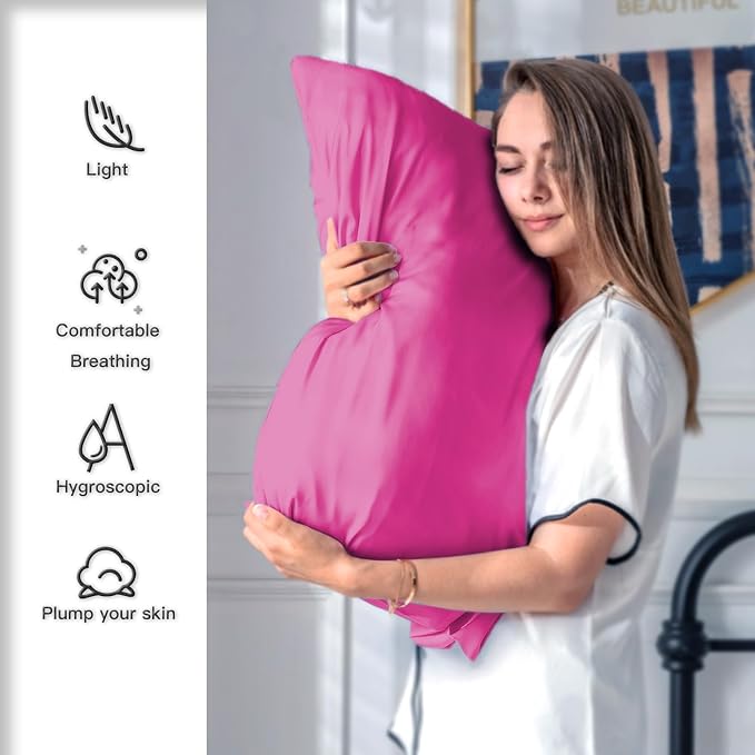 Natural Mulberry Silk Pillowcase - Image 3