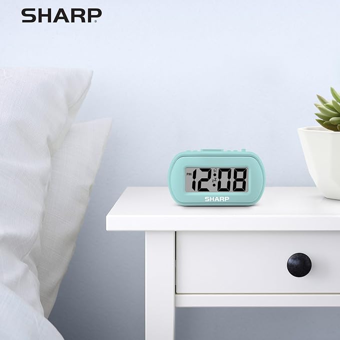 Sharp Digital Alarm Clock – Tactile Case - Image 8