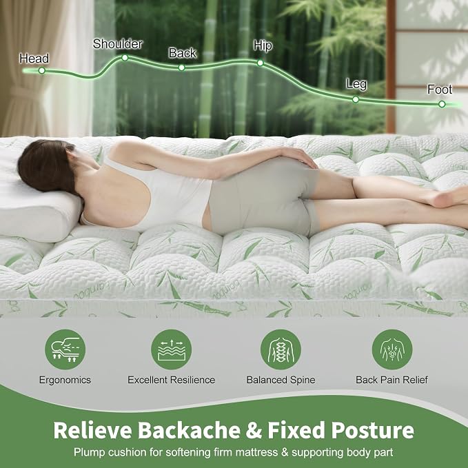 3 Inch Mattress Topper California King Size - Image 3