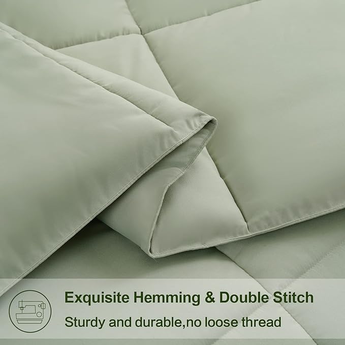 EASELAND Queen Size Down Alternative Comforter - Image 5