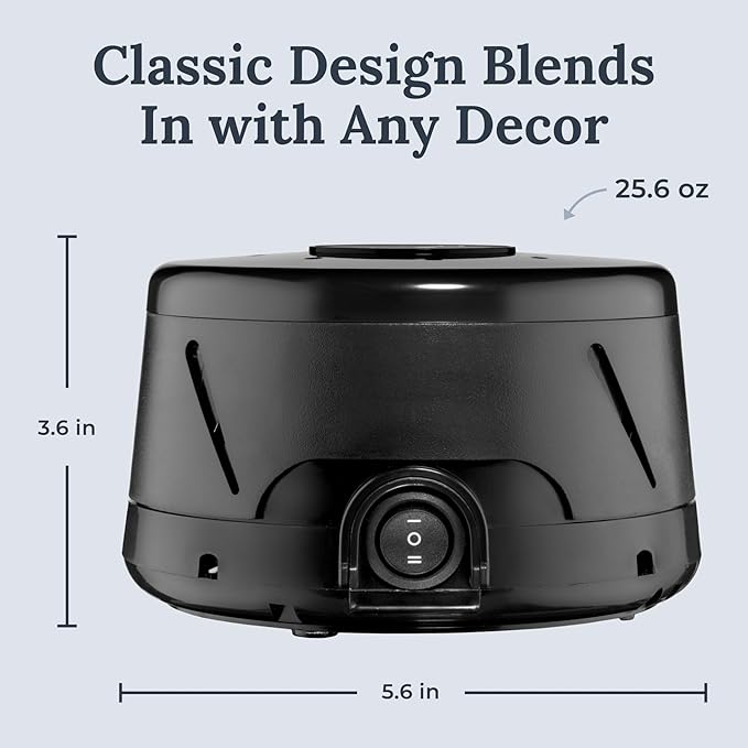 Yogasleep Dohm Classic 2-Pack Black | The Original White Noise Machine | - Image 5