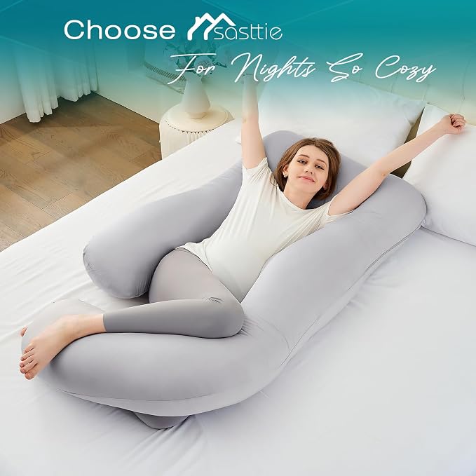 Sasttie Cooling Pregnancy Pillows - Image 7