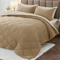 MUXHOMO 7 Pieces Full Comforter Set, Reversible Bed in a Bag Full Size by MUXHOMO