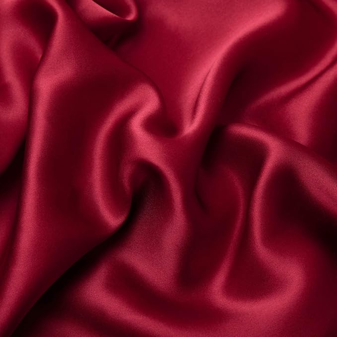 Red Silk Pillow Cases for Hair and Skin Made in USA, 100% Mulberry Silk - Image 7